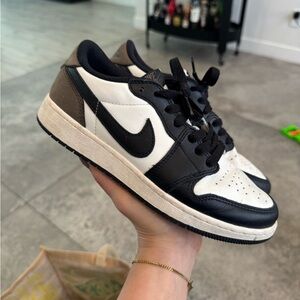 Nike Black and White Low-Top Sneakers